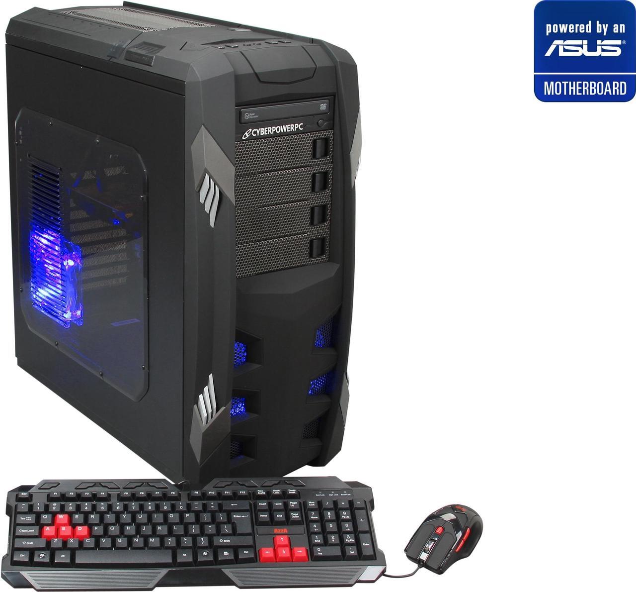 Main image of CyberpowerPC (Powered by ASUS Motherboard) Desktop PC (ASUS M5A97 LE Series Motherboard) Gamer Ultra 2168LQ AMD FX-Series FX-8350 16GB DDR3 2TB HDD AMD Radeon HD 7770 1GB Windows 8 64-Bit