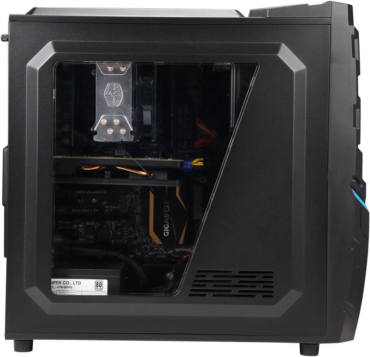 Alt view image 4 of 9 - CyberpowerPC  Gamer Xtreme 1502 (GX1502)  Desktop PCIntel Core i7  5820K (3.30GHz)  8GB DDR4  1TB  HDD 120GB  SSD Windows 8.1 64-bit