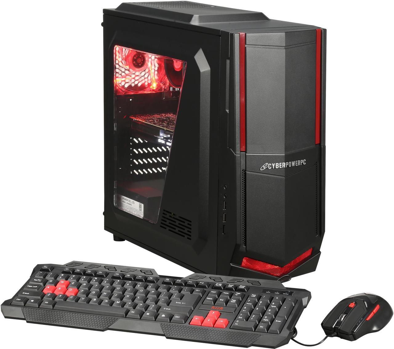 CyberpowerPC Desktop Computer Gamer Ultra 2211 AMD FX-Series FX-8320 (3.50GHz) 8GB DDR3 2TB HDD NVIDIA GeForce GTX 980 Ti 6GB Windows 8.1 64-Bit