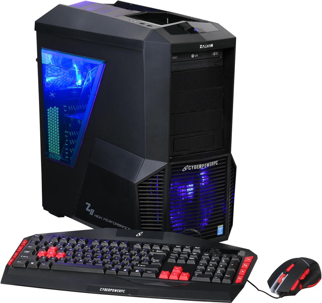 CyberpowerPC Desktop Computer Gamer Xtreme S600 Intel Core i7-6700K 8GB DDR4 2TB HDD NVIDIA GeForce GTX 750 Ti 2GB Windows 10 Home 64-Bit