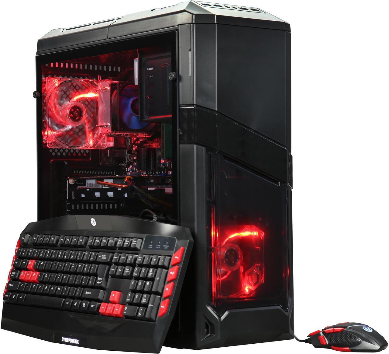Main image of CyberpowerPC Desktop Computer GU2242 AMD FX-Series FX-8350 8GB DDR3 2TB HDD GeForce GTX 1060