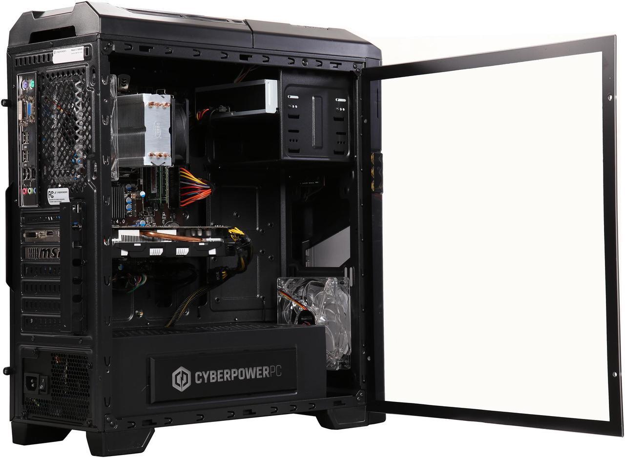Alt view image 6 of 10 - CyberpowerPC Desktop Computer GU2242 AMD FX-Series FX-8350 8GB DDR3 2TB HDD GeForce GTX 1060