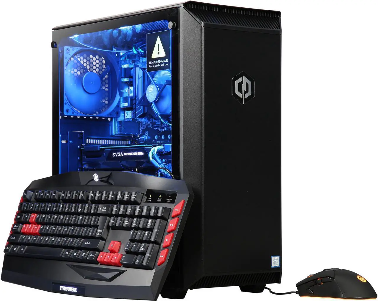 Main image of CyberpowerPC Gaming Desktop Gamer Xtreme C858T Intel Core i5-8400 8GB DDR4 1TB HDD 120GB SSD GeForce RTX 2080 Windows 10 Home 64-Bit