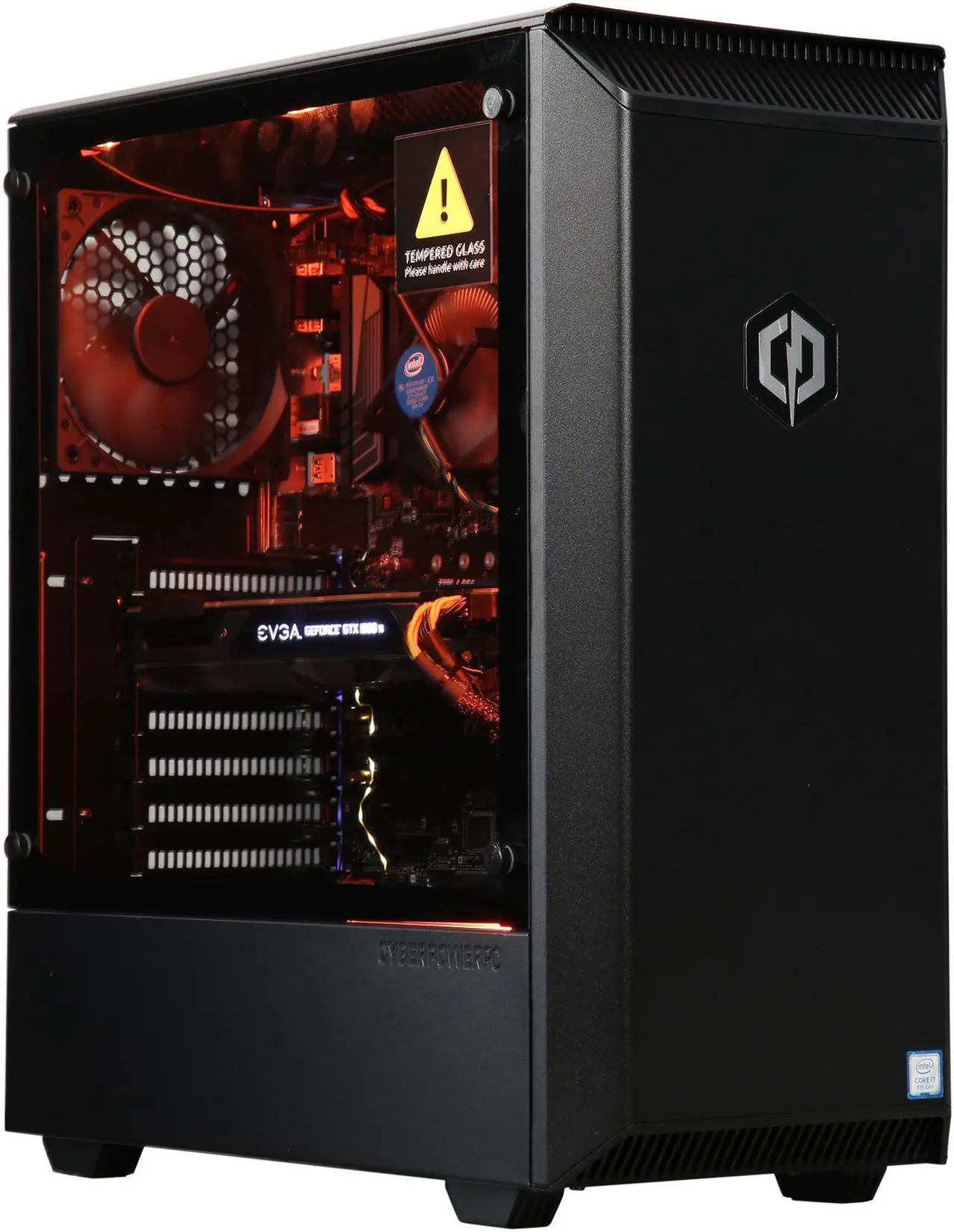 Alt view image 4 of 16 - CyberpowerPC Gaming Desktop Gamer Xtreme C858T Intel Core i5-8400 8GB DDR4 1TB HDD 120GB SSD GeForce RTX 2080 Windows 10 Home 64-Bit
