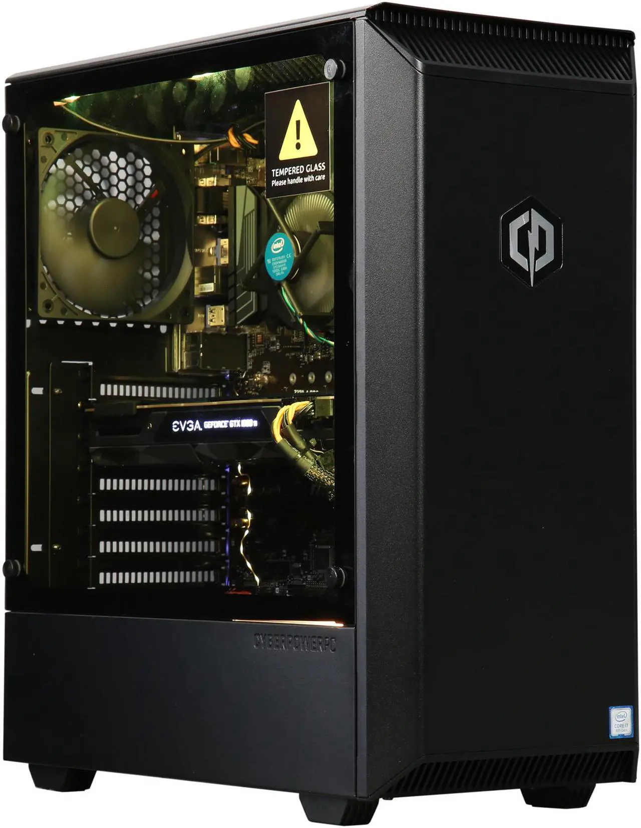 Alt view image 5 of 16 - CyberpowerPC Gaming Desktop Gamer Xtreme C858T Intel Core i5-8400 8GB DDR4 1TB HDD 120GB SSD GeForce RTX 2080 Windows 10 Home 64-Bit