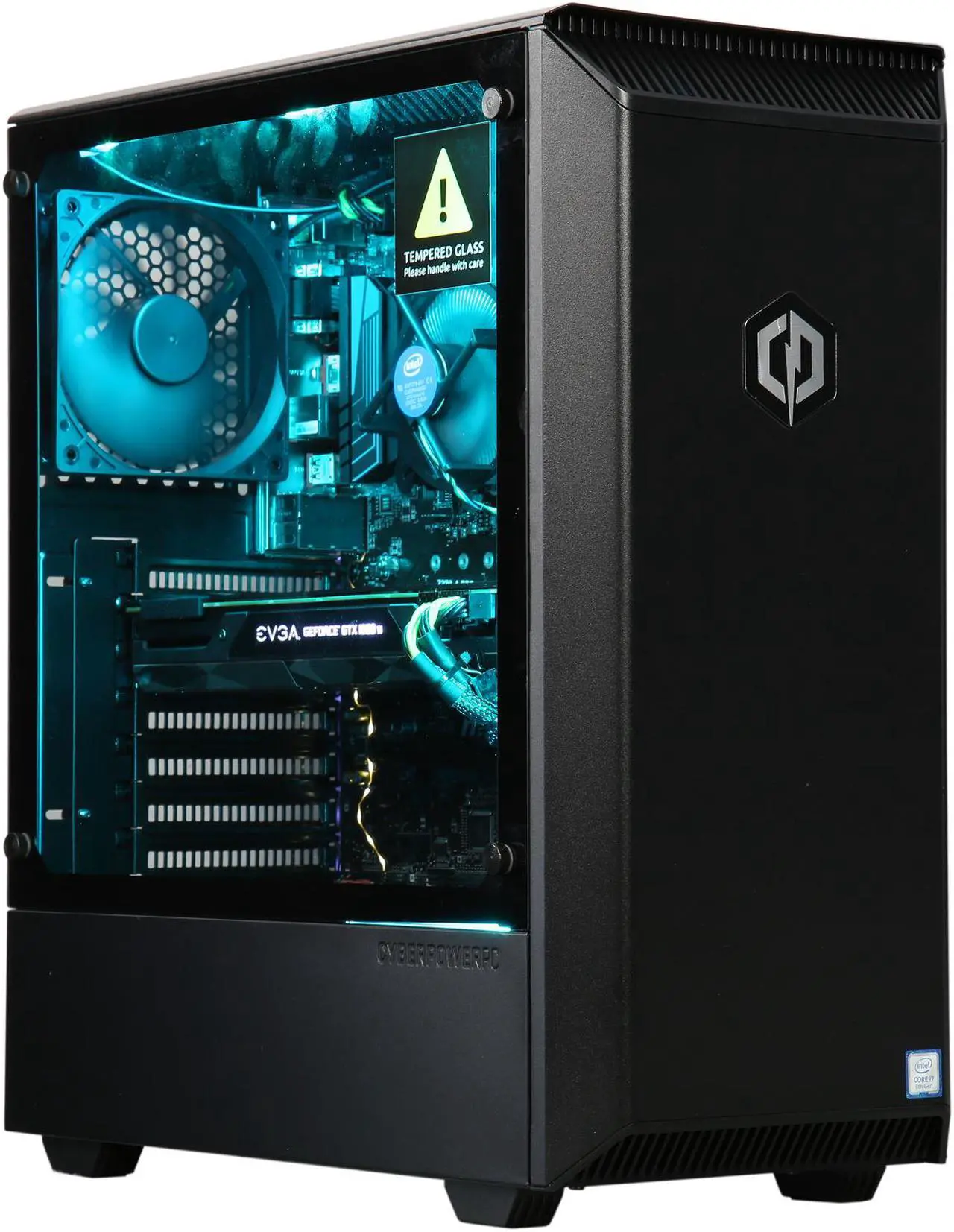 Alt view image 7 of 16 - CyberpowerPC Gaming Desktop Gamer Xtreme C858T Intel Core i5-8400 8GB DDR4 1TB HDD 120GB SSD GeForce RTX 2080 Windows 10 Home 64-Bit