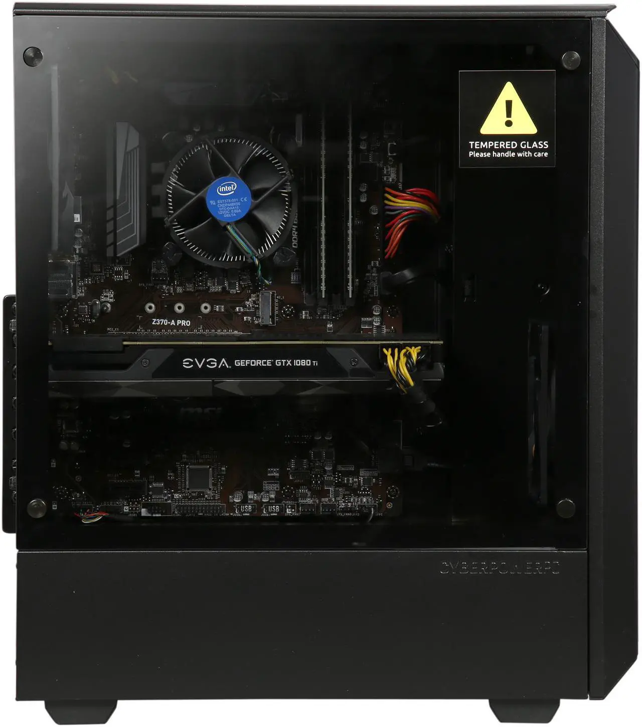 Alt view image 10 of 16 - CyberpowerPC Gaming Desktop Gamer Xtreme C858T Intel Core i5-8400 8GB DDR4 1TB HDD 120GB SSD GeForce RTX 2080 Windows 10 Home 64-Bit