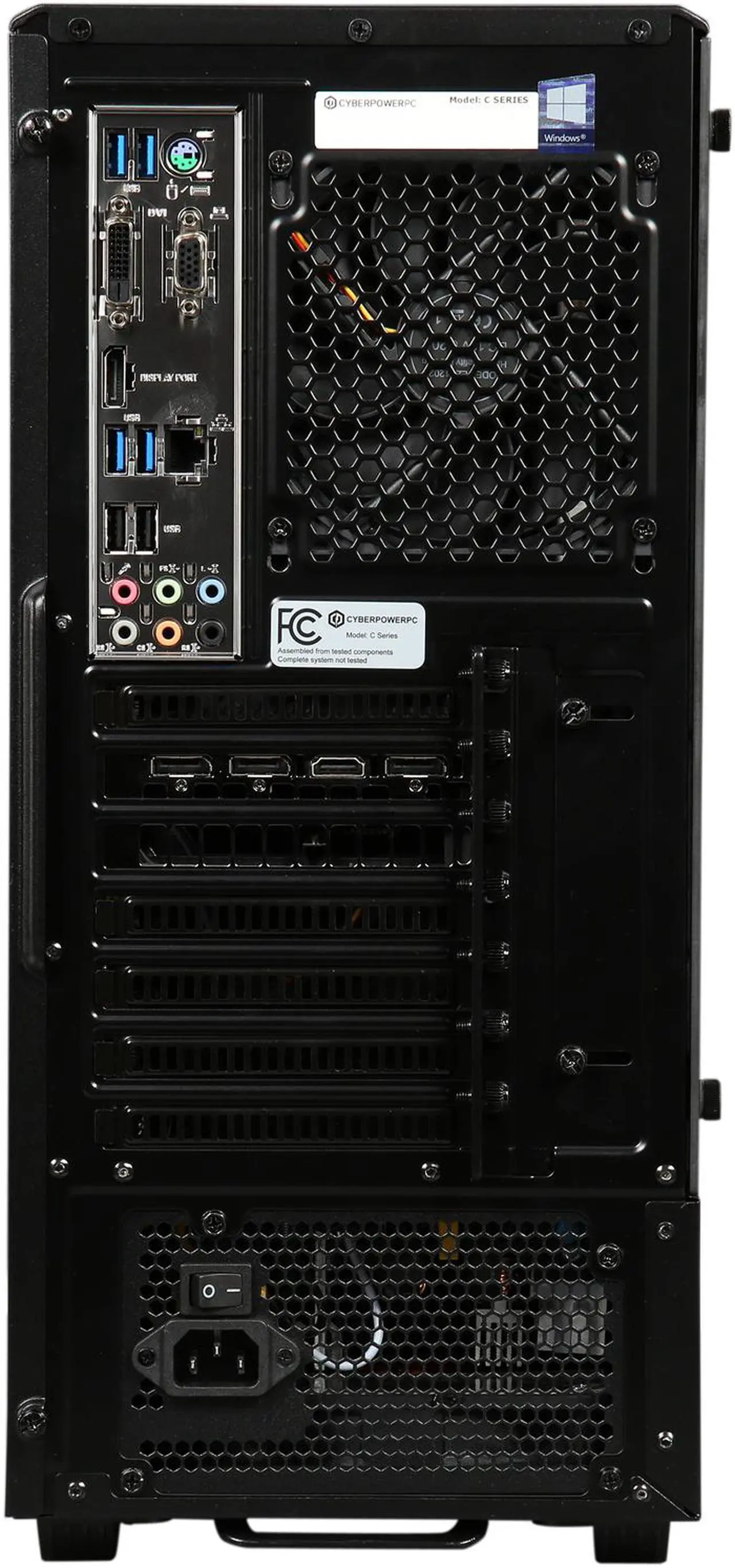 Alt view image 11 of 16 - CyberpowerPC Gaming Desktop Gamer Xtreme C858T Intel Core i5-8400 8GB DDR4 1TB HDD 120GB SSD GeForce RTX 2080 Windows 10 Home 64-Bit