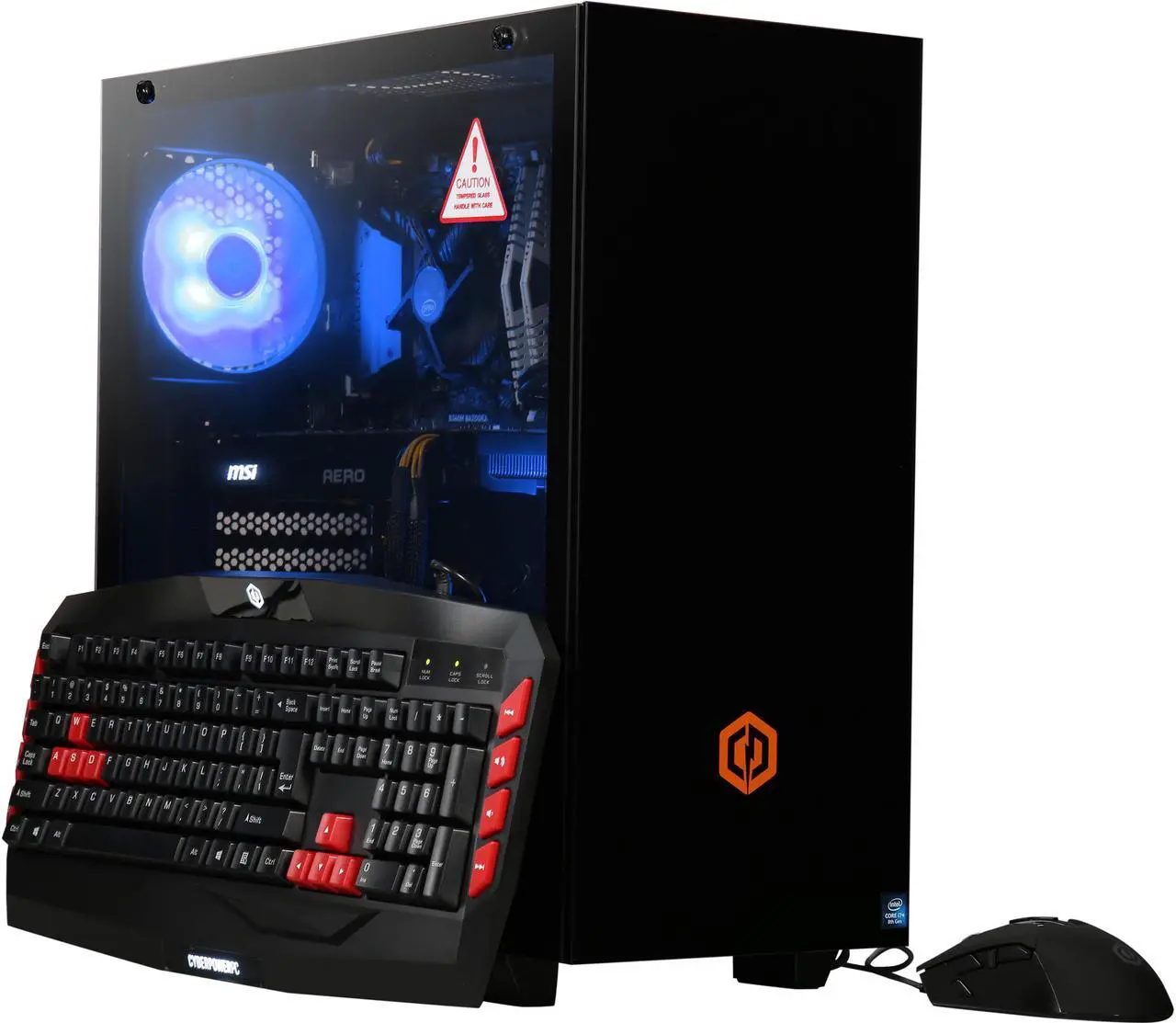 Main image of CyberpowerPC Gaming Desktop Gamer Xtreme C780X Intel Core i7-8700 16GB DDR4 2TB HDD 16 GB Optane Memory GeForce GTX 1080 Windows 10 Home 64-bit