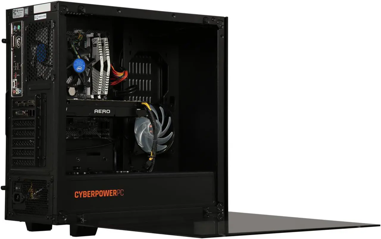 Alt view image 6 of 10 - CyberpowerPC Gaming Desktop Gamer Xtreme C780X Intel Core i7-8700 16GB DDR4 2TB HDD 16 GB Optane Memory GeForce GTX 1080 Windows 10 Home 64-bit