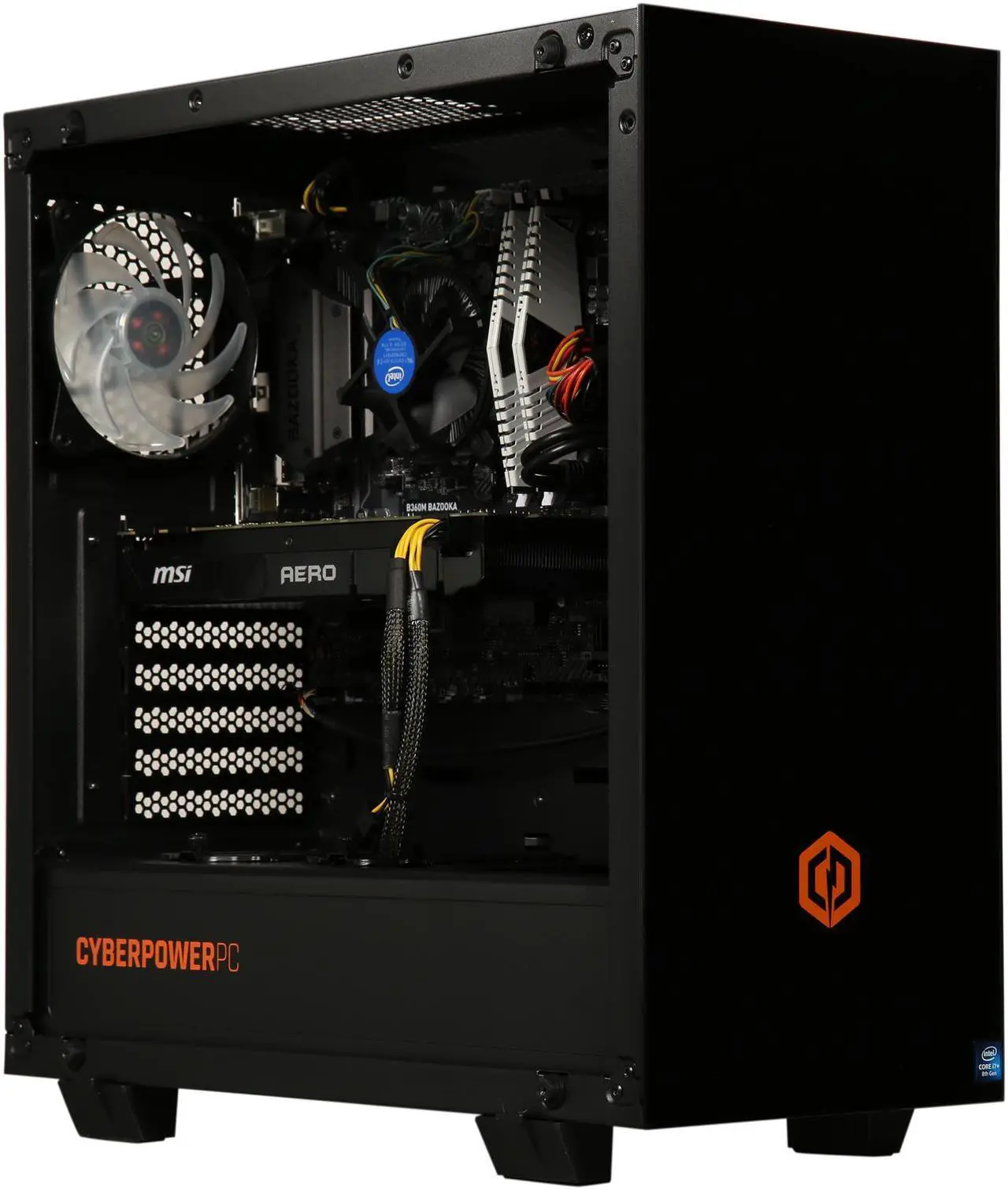 Alt view image 8 of 10 - CyberpowerPC Gaming Desktop Gamer Xtreme C780X Intel Core i7-8700 16GB DDR4 2TB HDD 16 GB Optane Memory GeForce GTX 1080 Windows 10 Home 64-bit