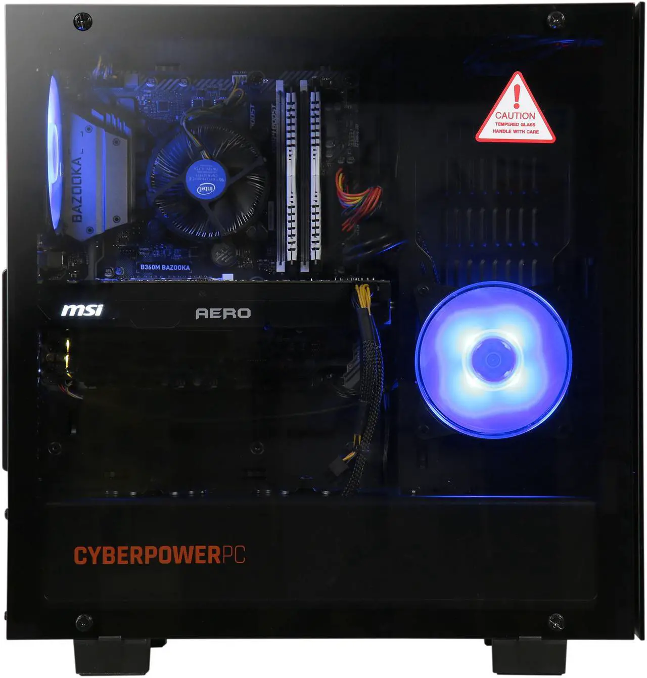 Alt view image 5 of 10 - CyberpowerPC Gaming Desktop Gamer Xtreme C780X Intel Core i7-8700 16GB DDR4 2TB HDD 16 GB Optane Memory GeForce GTX 1080 Windows 10 Home 64-bit