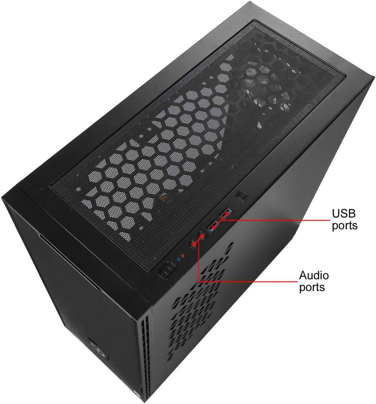 Alt view image 8 of 9 - CyberpowerPC - Gaming Desktop PC - Intel Core i5-9600K (3.70 GHz) AMD Radeon RX 5700 XT 16 GB DDR4 512 GB SSD Windows 10 Home 64-bit Gamer Xtreme 9665XT