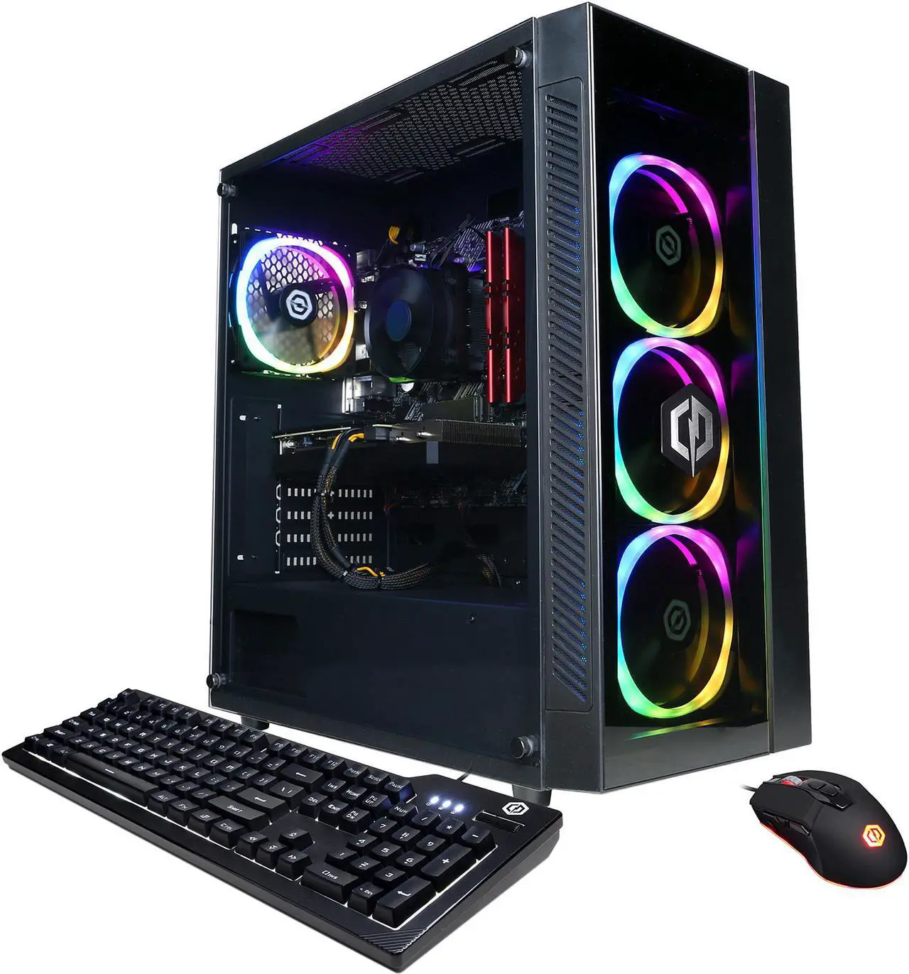 Main image of CyberpowerPC Gaming Desktop Gamer Xtreme GX60090 Intel Core i7-11700F 16GB DDR4 500GB PCIe SSD GeForce RTX 3070 Windows 10 Home 64-bit