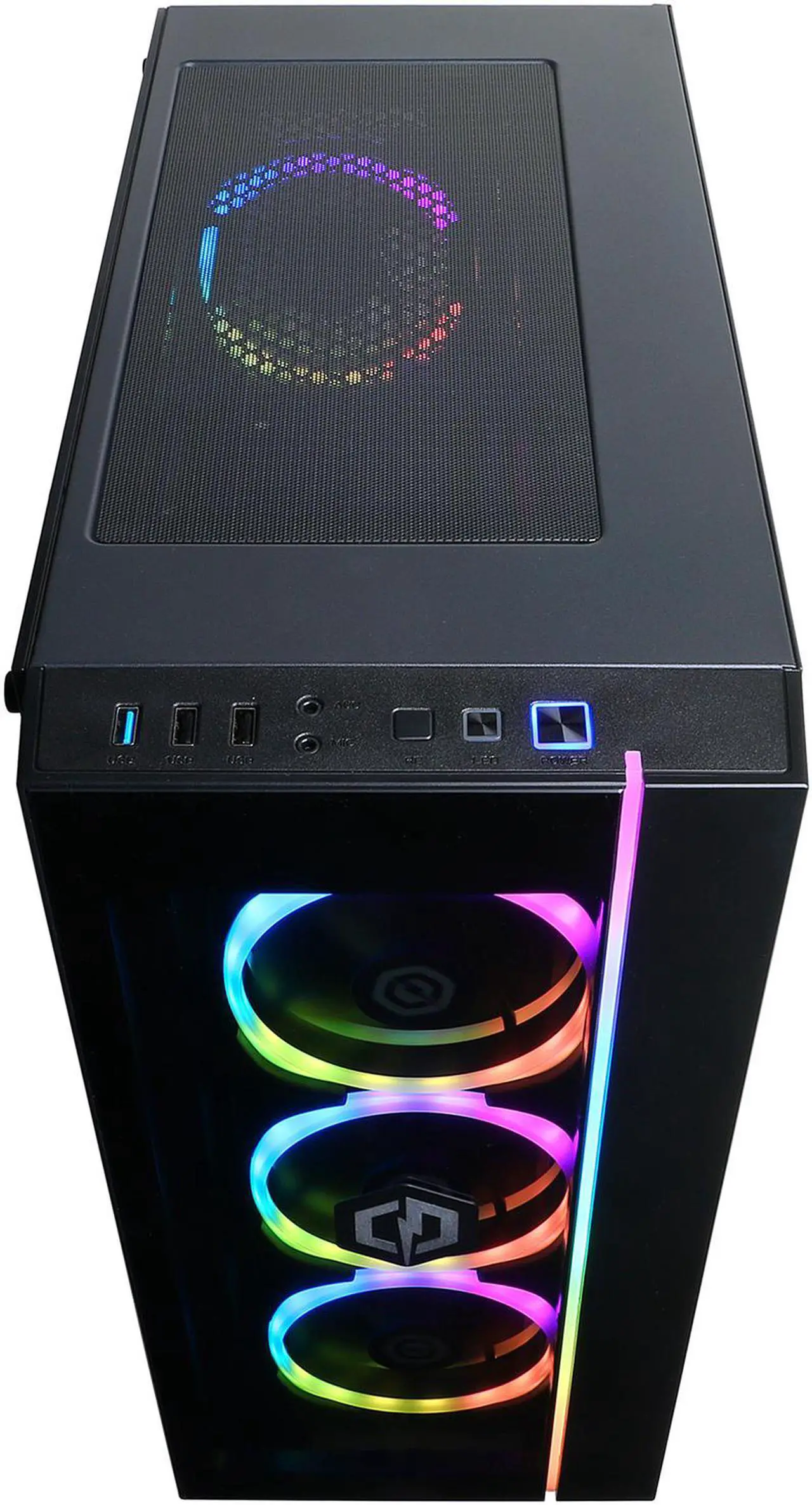 Alt view image 5 of 6 - CyberpowerPC Gaming Desktop Gamer Xtreme GX60090 Intel Core i7-11700F 16GB DDR4 500GB PCIe SSD GeForce RTX 3070 Windows 10 Home 64-bit