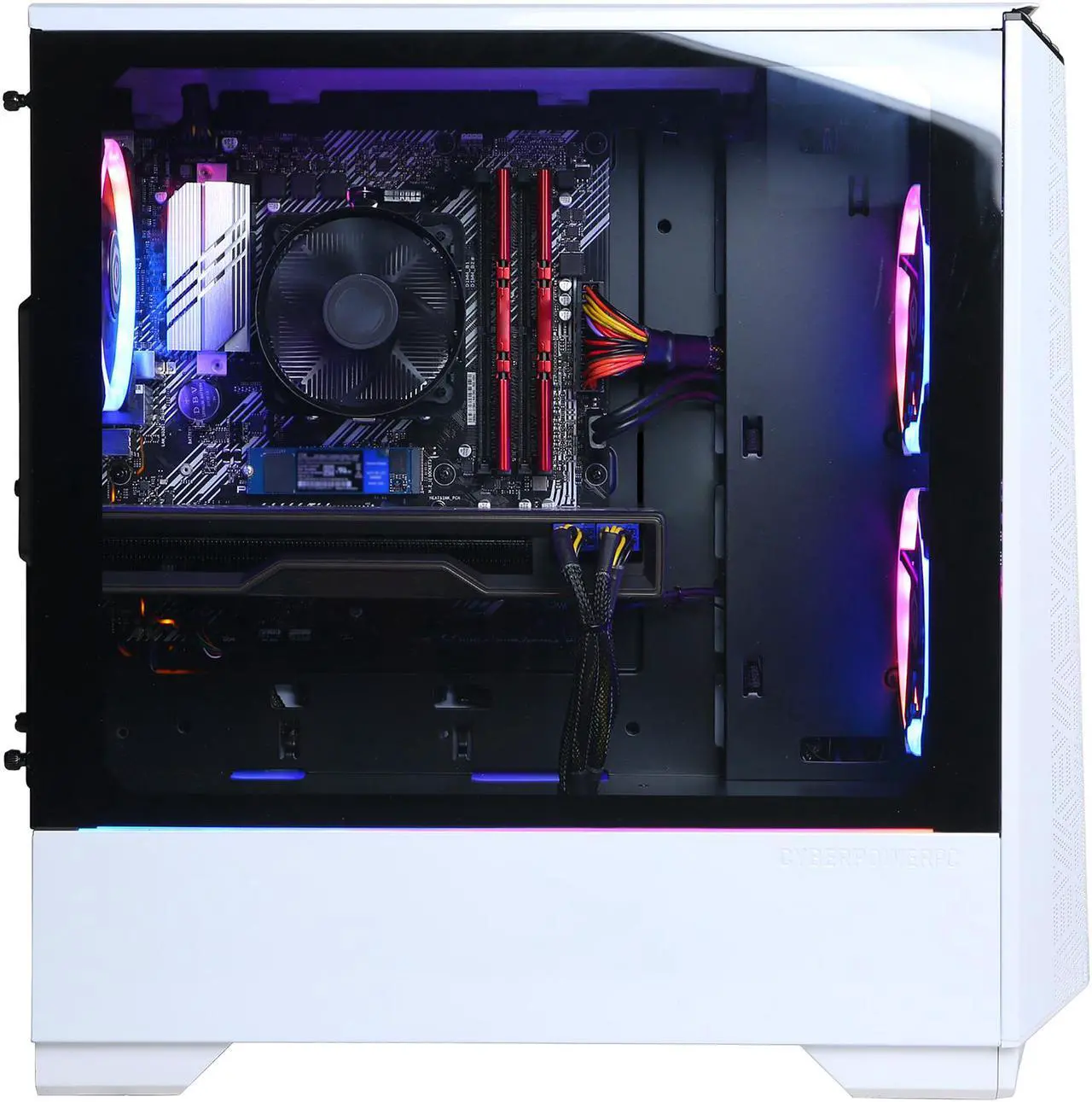 Alt view image 5 of 6 - CyberpowerPC Gaming Desktop Gamer Master GM60900 AMD Ryzen 7 5800X 16GB DDR4 1TB PCIe SSD GeForce RTX 3060 Ti Windows 10 Home 64-bit