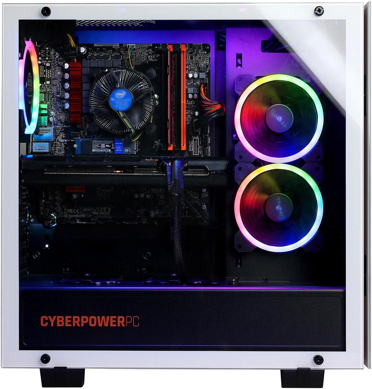 Alt view image 5 of 6 - CyberpowerPC Gaming Desktop Gamer Xtreme GXi11480CPGV2 Intel Core i3 12th Gen 12100F (3.30GHz) 8GB DDR4 500 GB PCIe SSD AMD Radeon RX 6500 XT Windows 11 Home 64-bit