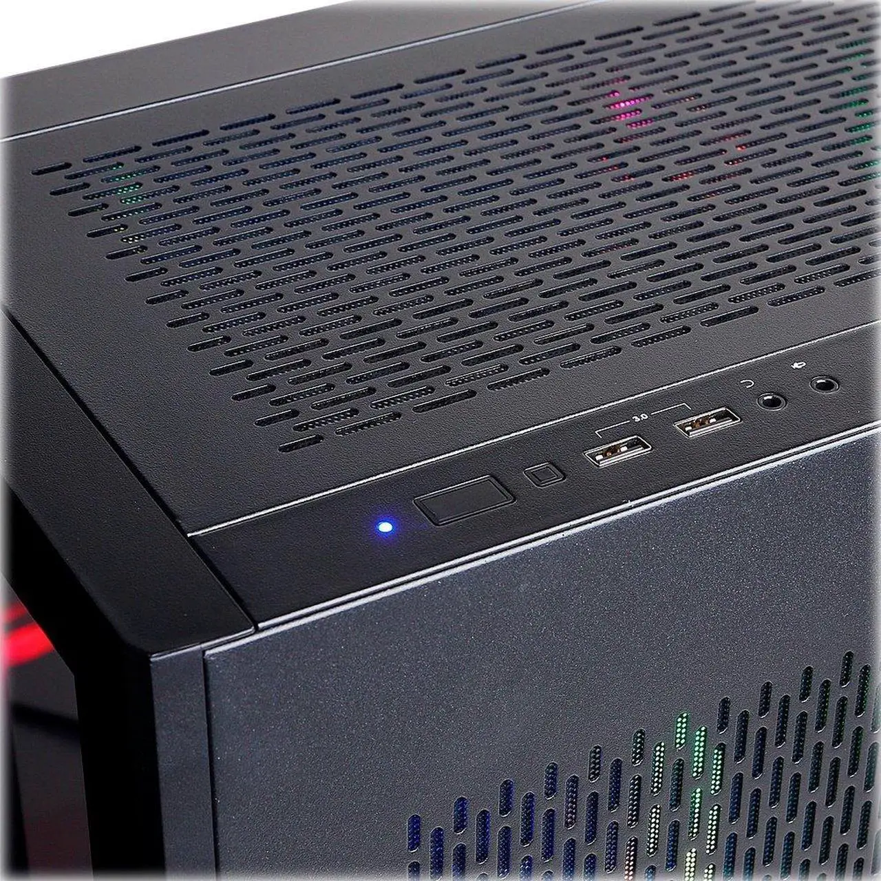 Alt view image 4 of 6 - CyberpowerPC Gamer Supreme Liquid Cool SLC8960CPGV7 w/ Intel Core i7-13700KF 3.4GHz CPU, 32GB DDR5, NVIDIA GeForce RTX 4070 12GB, 1TB PCI-E Gen4 NVMe SSD, 2TB HDD,Win 11 Home 64-Bit