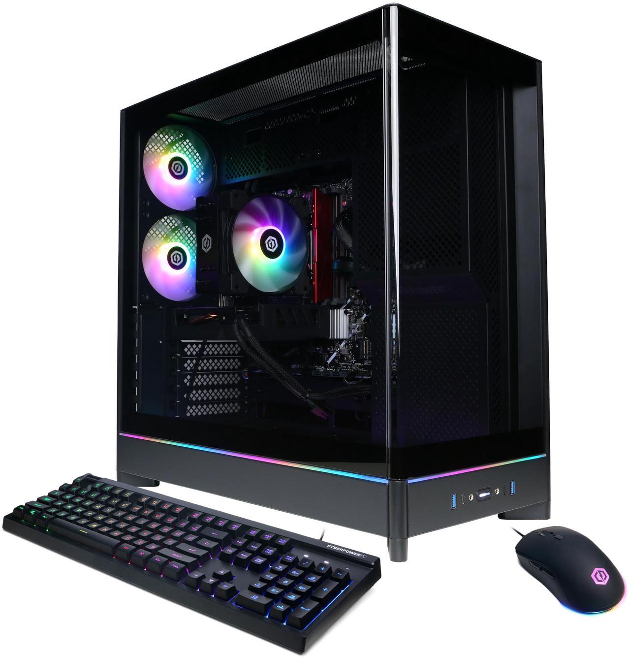 Main image of CyberPowerPC Gaming PC Gamer Xtreme GX70010, Intel Core i5-14400F, Arc B580 12GB, 16GB DDR5 6000, 2TB PCIe 4.0 SSD, Windows 11 Home