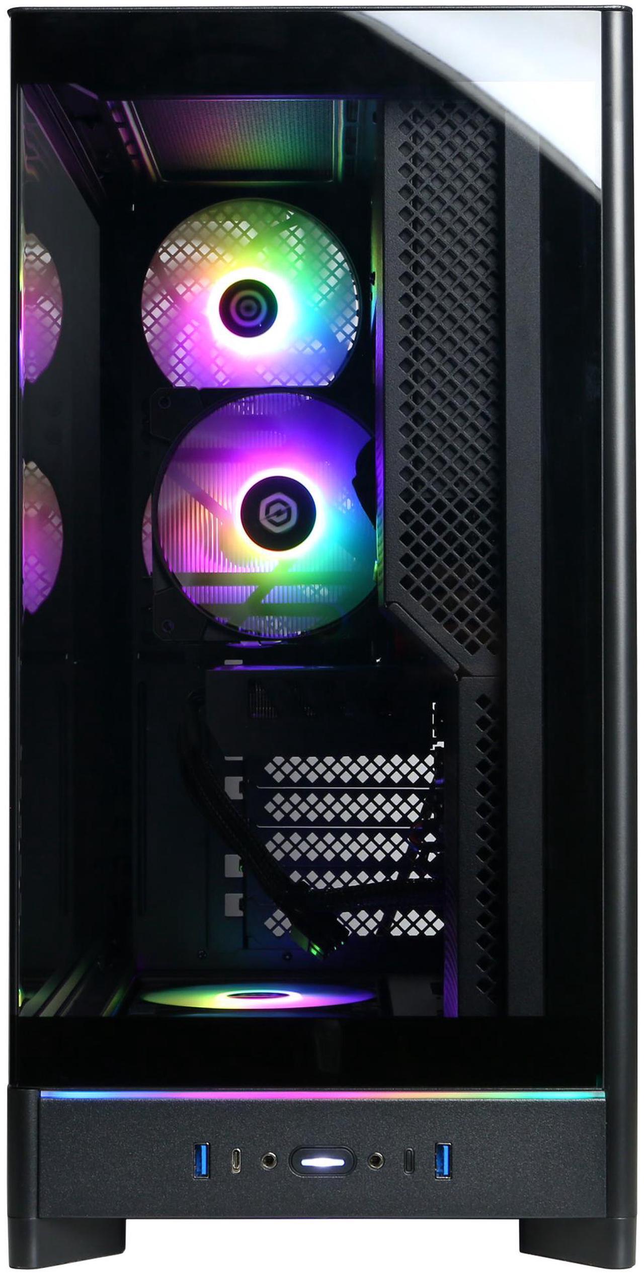 Alt view image 2 of 6 - CyberPowerPC Gaming PC Gamer Xtreme GX70010, Intel Core i5-14400F, Arc B580 12GB, 16GB DDR5 6000, 2TB PCIe 4.0 SSD, Windows 11 Home