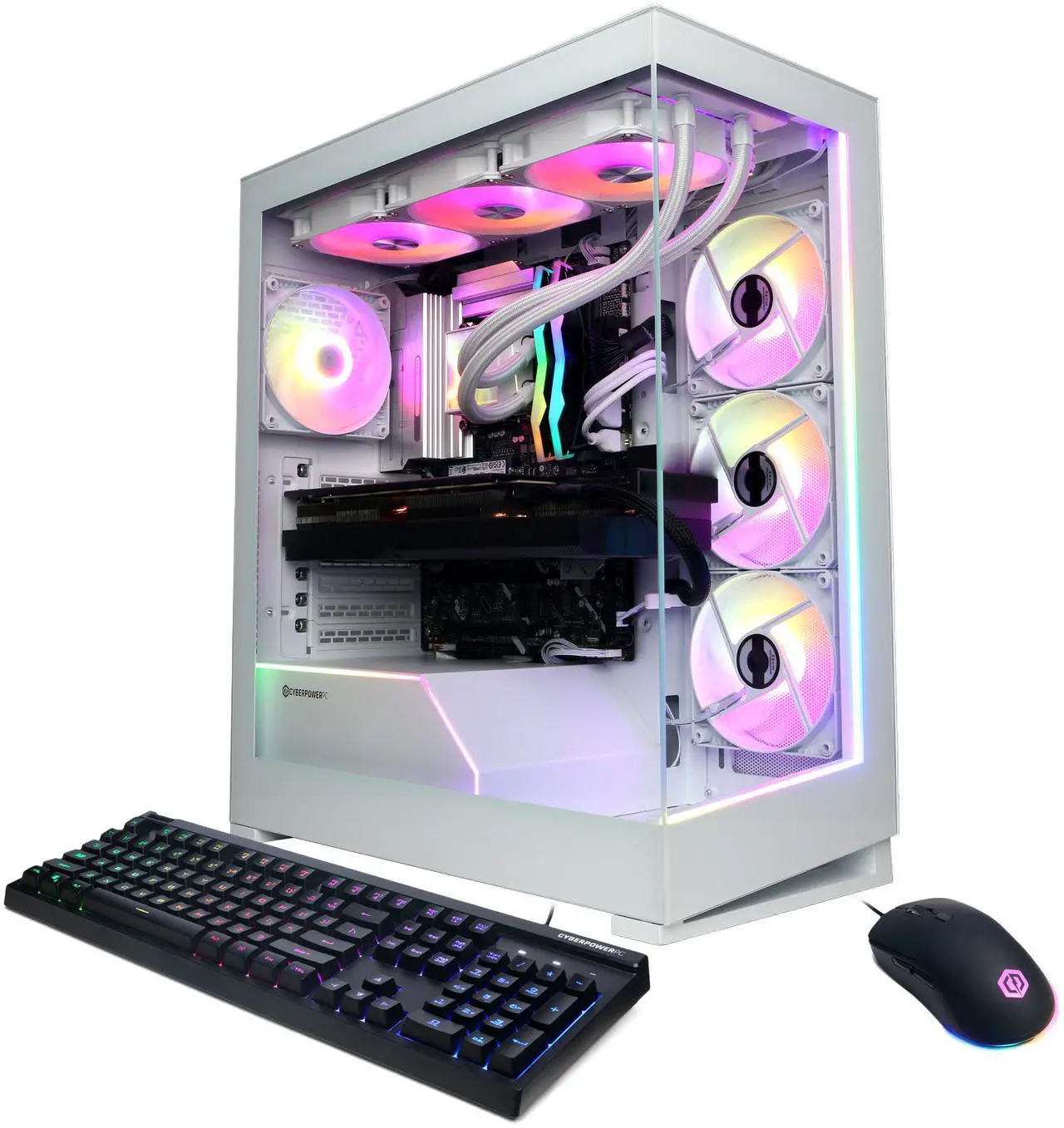 Main image of CyberPowerPC Gamer Supreme Liquid Cool GXL70190 - Intel Core Ultra 9 285K 3.7GHz CPU, 64GB DDR5, NVIDIA GeForce RTX 5090 32GB, 4TB PCIe 4.0 NVMe SSD & Win 11 Home