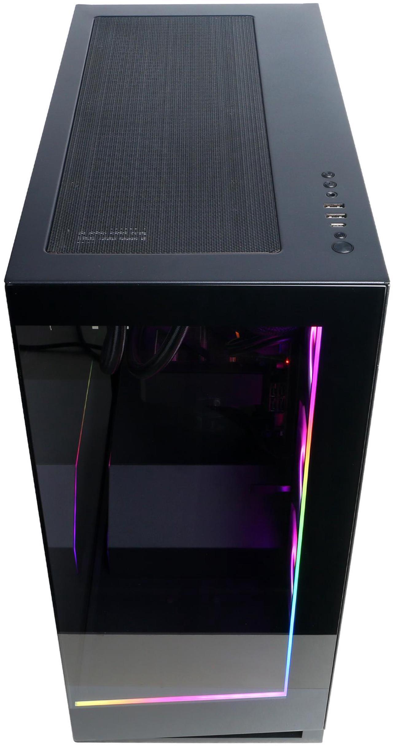 Alt view image 3 of 6 - CyberPowerPC Gamer Supreme Liquid Cool GXL70250 - Intel Core Ultra 7 265KF 3.9GHz CPU, 32GB DDR5, NVIDIA GeForce RTX 5070 12GB, 2TB PCIe 4.0 NVMe SSD & Win 11 Home