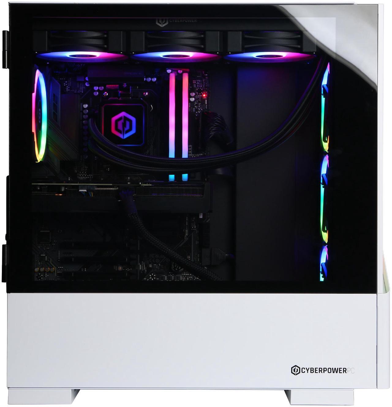 Alt view image 6 of 6 - CyberPowerPC Gamer Supreme Liquid Cool GML70280 - AMD Ryzen 7 7800X3D 4.2GHz CPU, 32GB DDR5, NVIDIA GeForce RTX 5070 12GB, 1TB PCIe 4.0 NVMe SSD & Win 11 Home