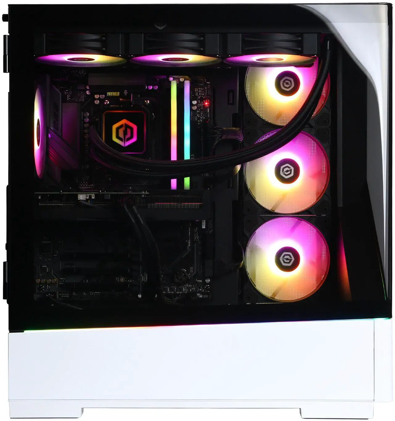 Alt view image 6 of 6 - CyberPowerPC Gamer Supreme Liquid Cool GML70410 - AMD Ryzen 9 9900X3D 4.4GHz CPU, 32GB DDR5, NVIDIA GeForce RTX 5080 16GB, 2TB PCIe 4.0 NVMe SSD & Win 11 Home