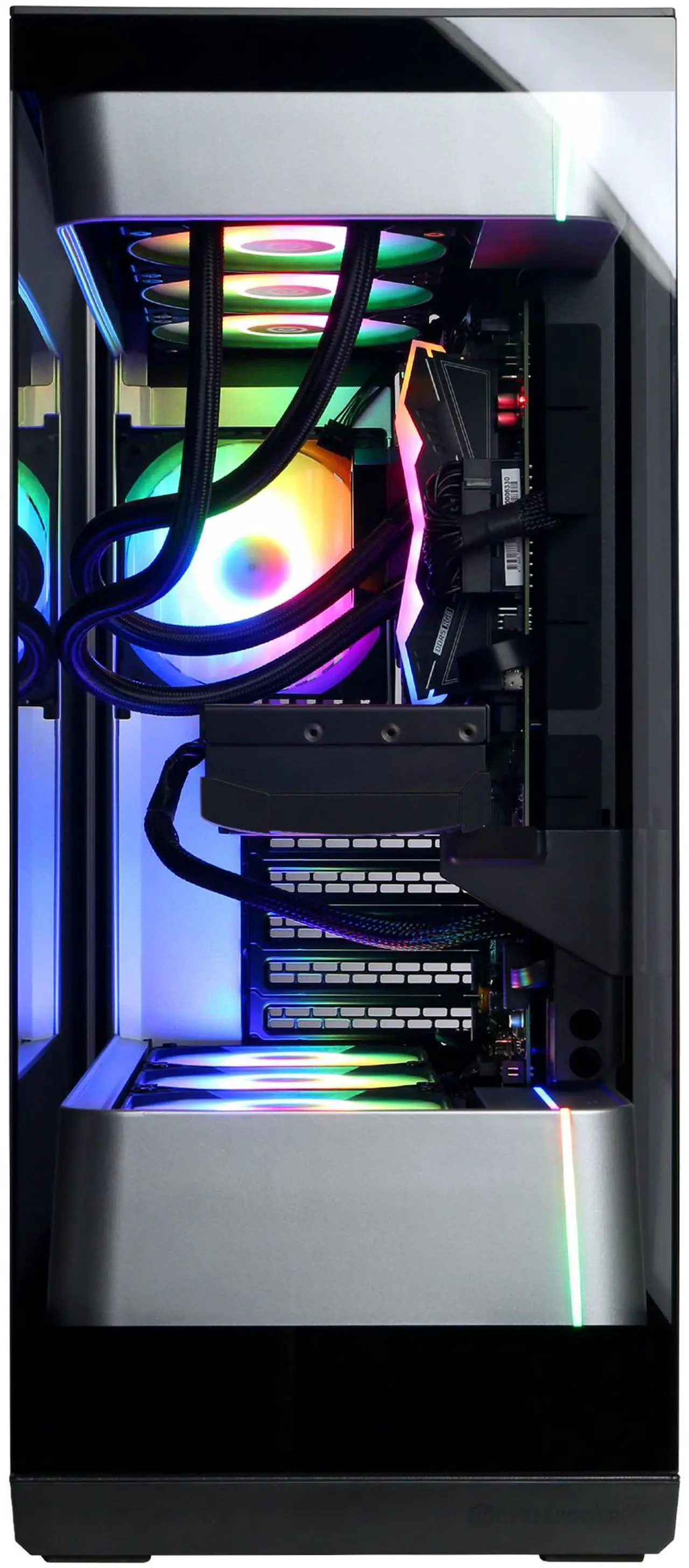 Alt view image 2 of 6 - CyberPowerPC Gamer Supreme Liquid Cool GML70450 - AMD Ryzen 9 9950X3D 4.3GHz CPU, 64GB DDR5, NVIDIA GeForce RTX 5080 16GB, 4TB PCIe 4.0 NVMe SSD & Win 11 Home