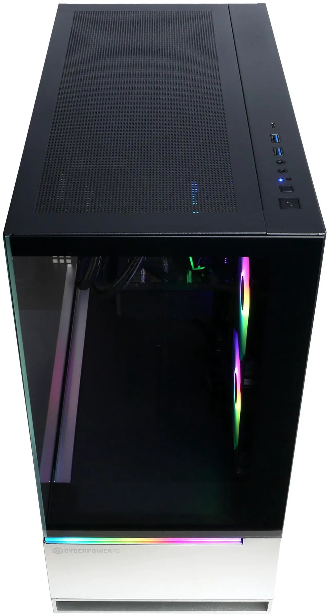 Alt view image 3 of 6 - CyberPowerPC Gamer Supreme Liquid Cool GML70470 - AMD Ryzen 9 9950X3D 4.3GHz CPU, 64GB DDR5, AMD Radeon RX 9070 XT 16GB, 4TB PCIe 4.0 NVMe SSD & Win 11 Home