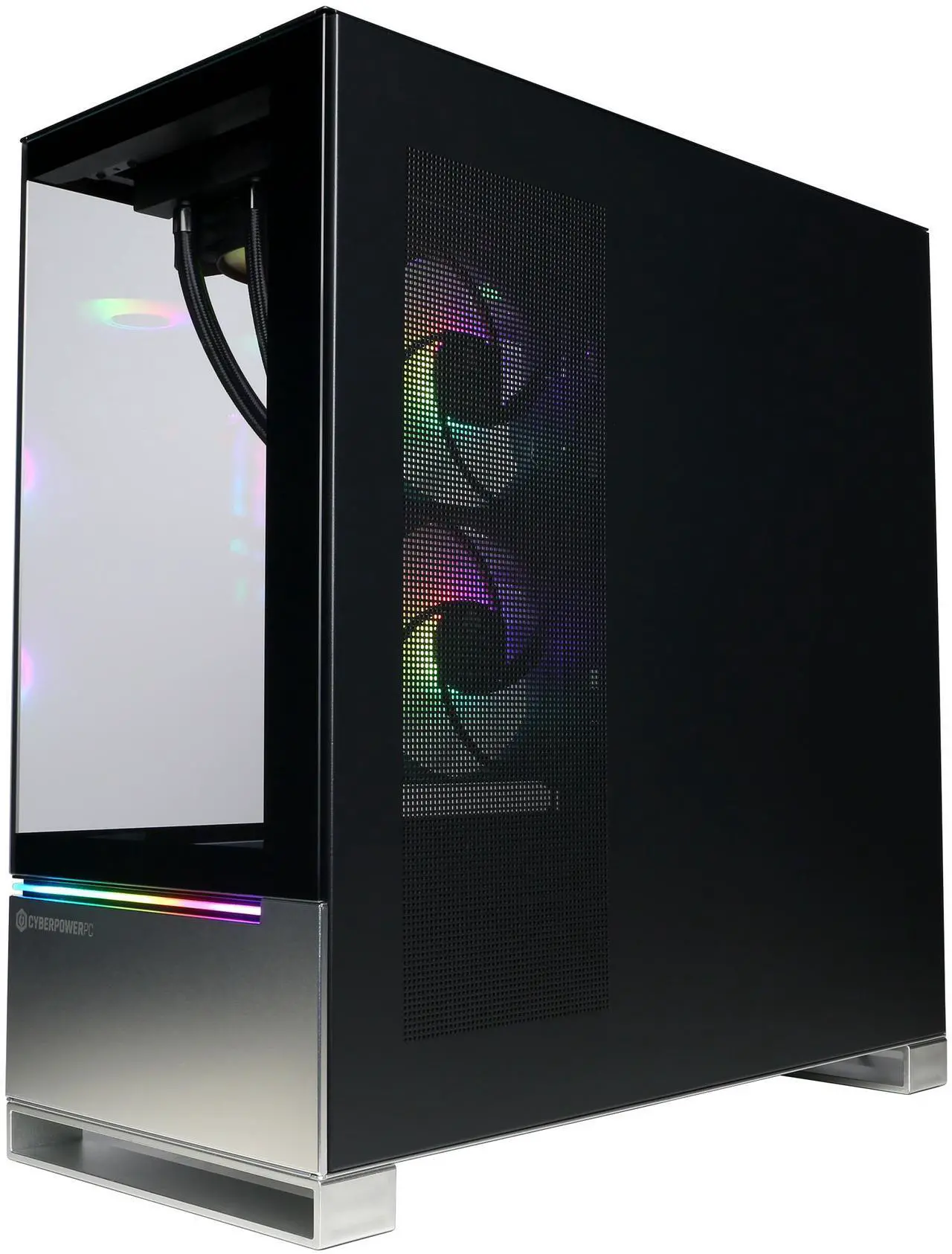 Alt view image 5 of 6 - CyberPowerPC Gamer Supreme Liquid Cool GML70470 - AMD Ryzen 9 9950X3D 4.3GHz CPU, 64GB DDR5, AMD Radeon RX 9070 XT 16GB, 4TB PCIe 4.0 NVMe SSD & Win 11 Home