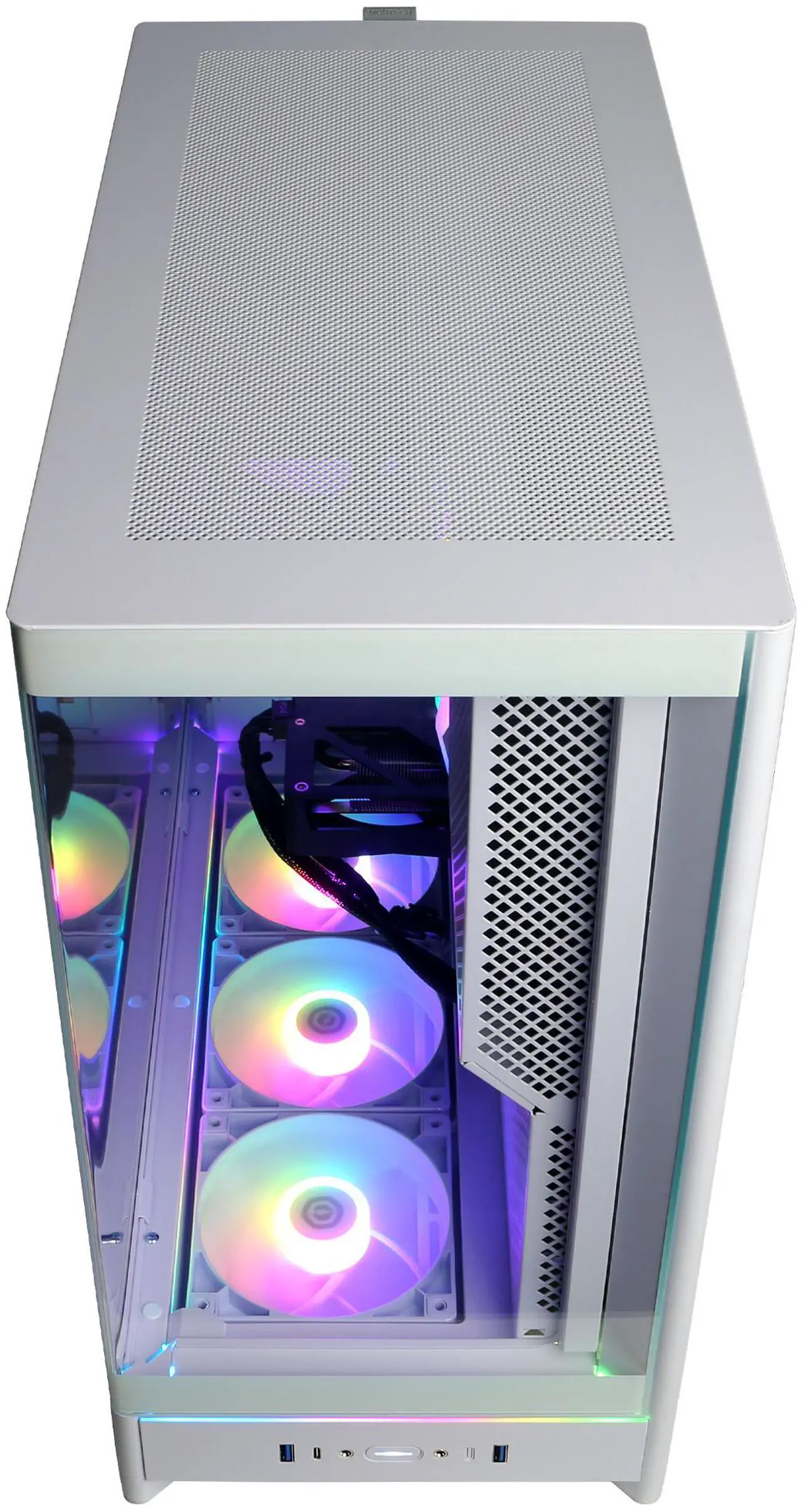 Alt view image 3 of 6 - CyberPowerPC Gamer Supreme Liquid Cool GXL70490 - Intel Core Ultra 7 265KF 3.9GHz CPU, 32GB DDR5, NVIDIA GeForce RTX 5060 Ti 16GB, 2TB PCIe 4.0 NVMe SSD & Win 11 Home