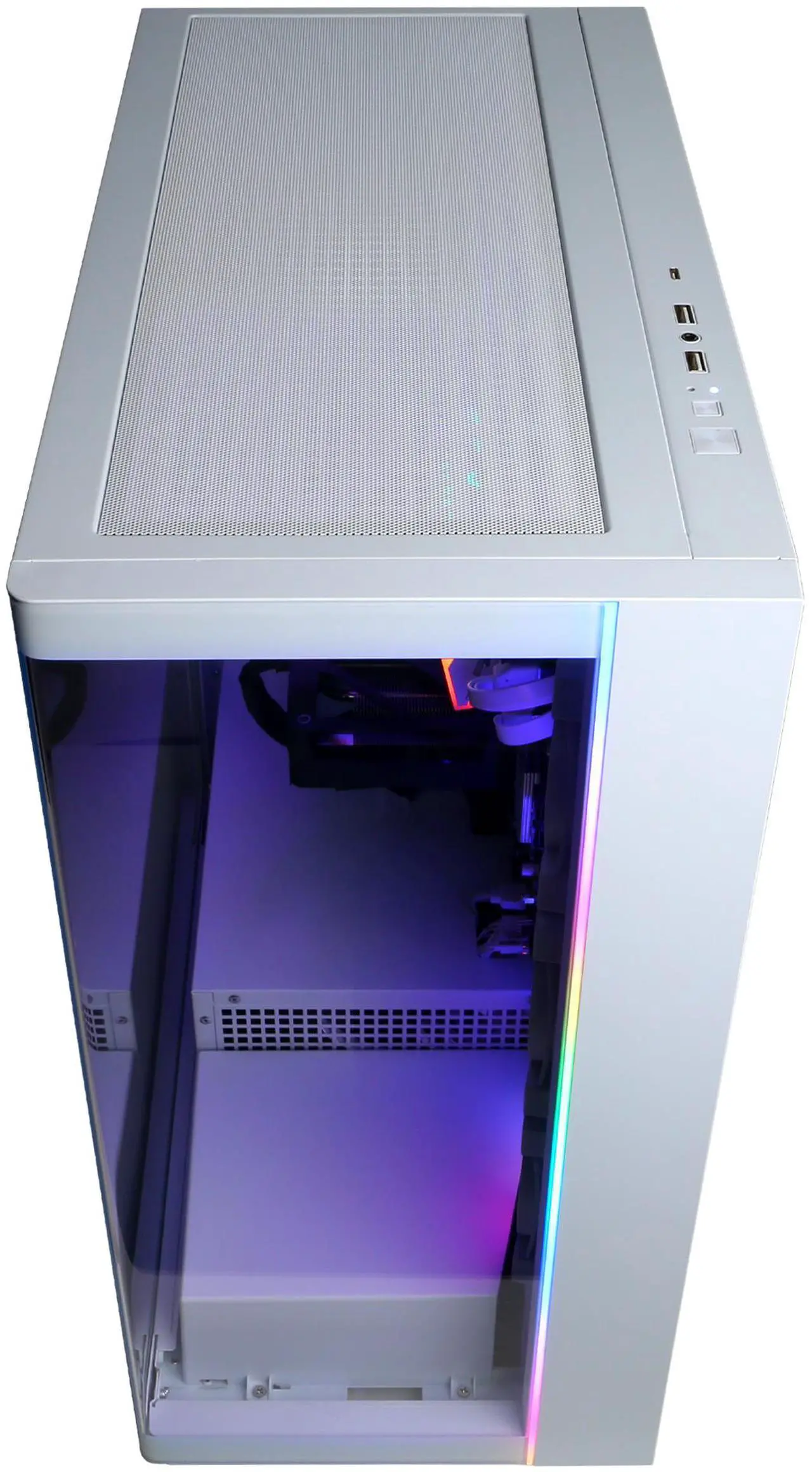 Alt view image 3 of 6 - CyberPowerPC Gamer Supreme Liquid Cool GXL70600 - Intel Core i7-14700F 2.1GHz CPU, 32GB DDR5, NVIDIA GeForce RTX 5060 Ti 8GB, 2TB PCIe 4.0 NVMe SSD & Win 11 Home