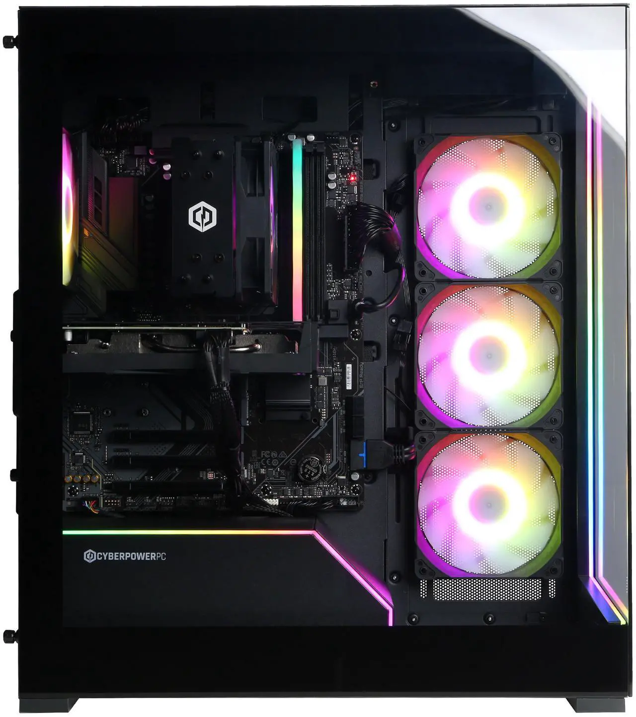 Alt view image 6 of 6 - CyberPowerPC Gamer Master GML70780 - AMD Ryzen 7 9700X 3.8GHz CPU, 16GB DDR5, NVIDIA GeForce RTX 5060 8GB, 1TB PCIe 4.0 NVMe SSD & Win 11 Home