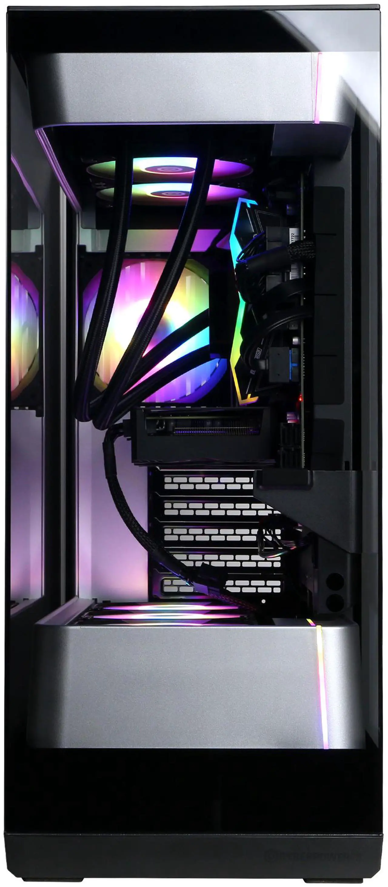 Alt view image 2 of 6 - CyberPowerPC Gamer Supreme Liquid Cool GXL70800 - Intel Core i9-14900F 2.0GHz CPU, 32GB DDR5, AMD Radeon RX 9060 XT 16GB, 2TB PCIe 4.0 NVMe SSD & Win 11 Home