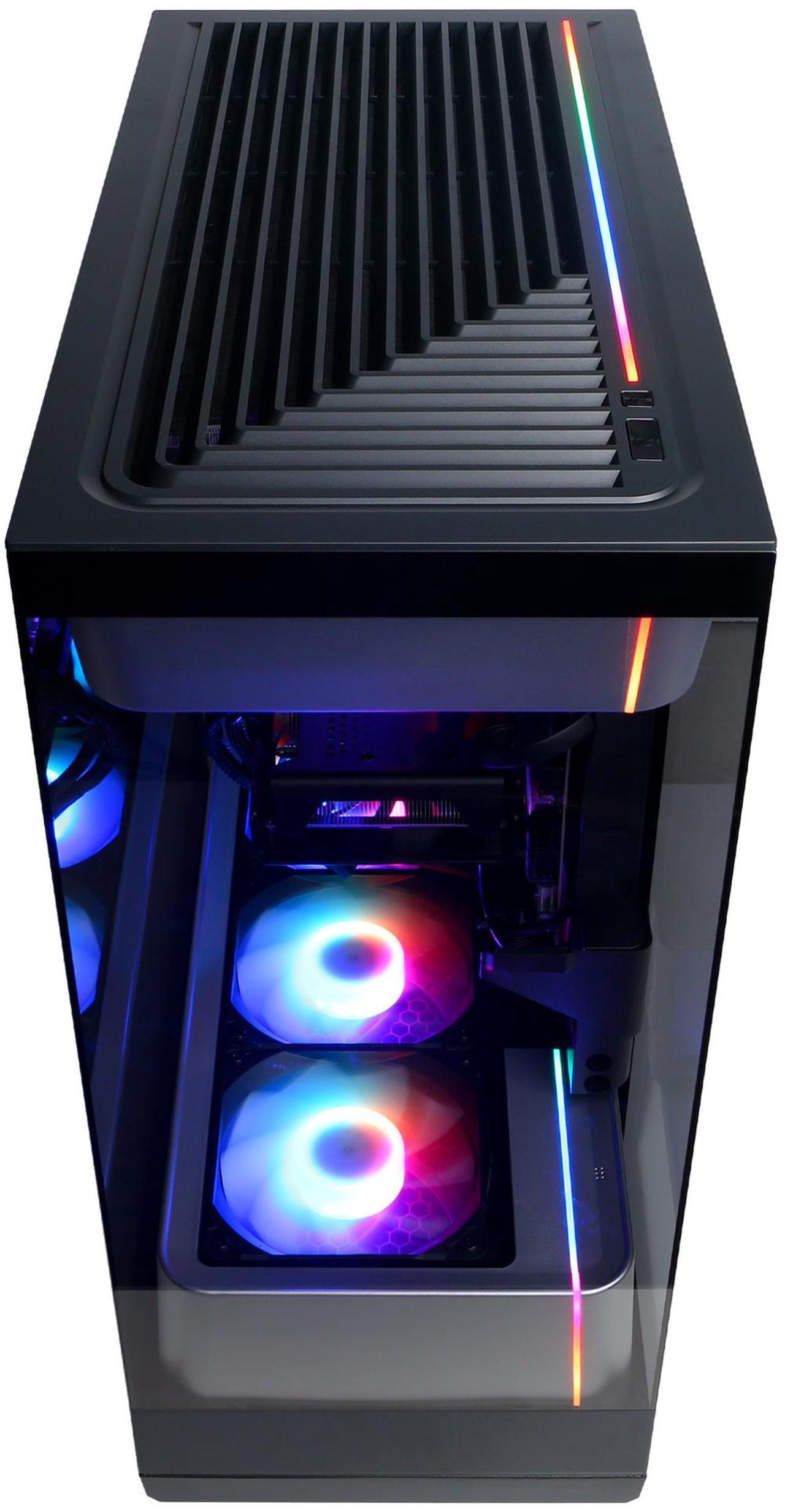 Alt view image 3 of 6 - CyberPowerPC Gamer Supreme Liquid Cool GXL70810 - Intel Core Ultra 9 285 2.5GHz CPU, 32GB DDR5, AMD Radeon RX 9060 XT 16GB, 2TB PCIe 4.0 NVMe SSD & Win 11 Home