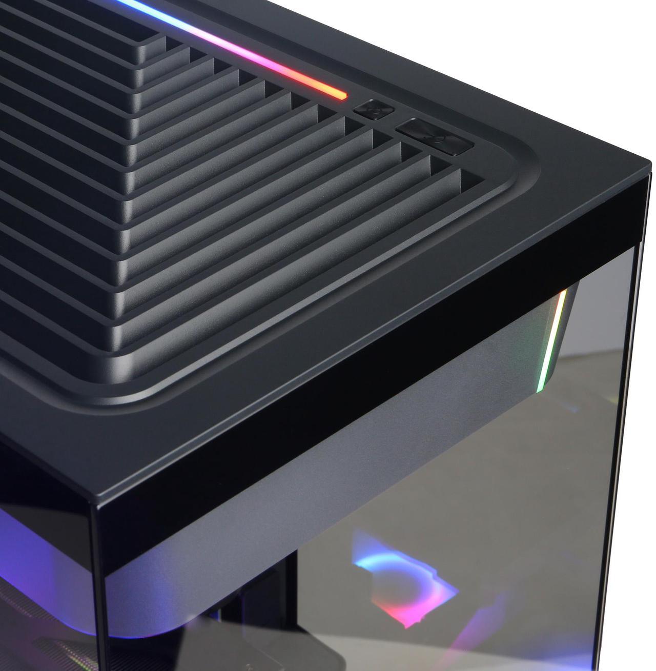 Alt view image 4 of 6 - CyberPowerPC Gamer Supreme Liquid Cool GXL70810 - Intel Core Ultra 9 285 2.5GHz CPU, 32GB DDR5, AMD Radeon RX 9060 XT 16GB, 2TB PCIe 4.0 NVMe SSD & Win 11 Home