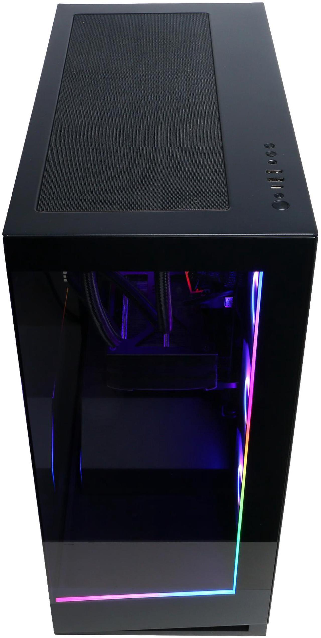 Alt view image 3 of 6 - CyberPowerPC Gamer Supreme Liquid Cool GML70860 - AMD Ryzen 9 9900X 4.4GHz CPU, 32GB DDR5, AMD Radeon RX 9060 XT 16GB, 2TB PCIe 4.0 NVMe SSD & Win 11 Home
