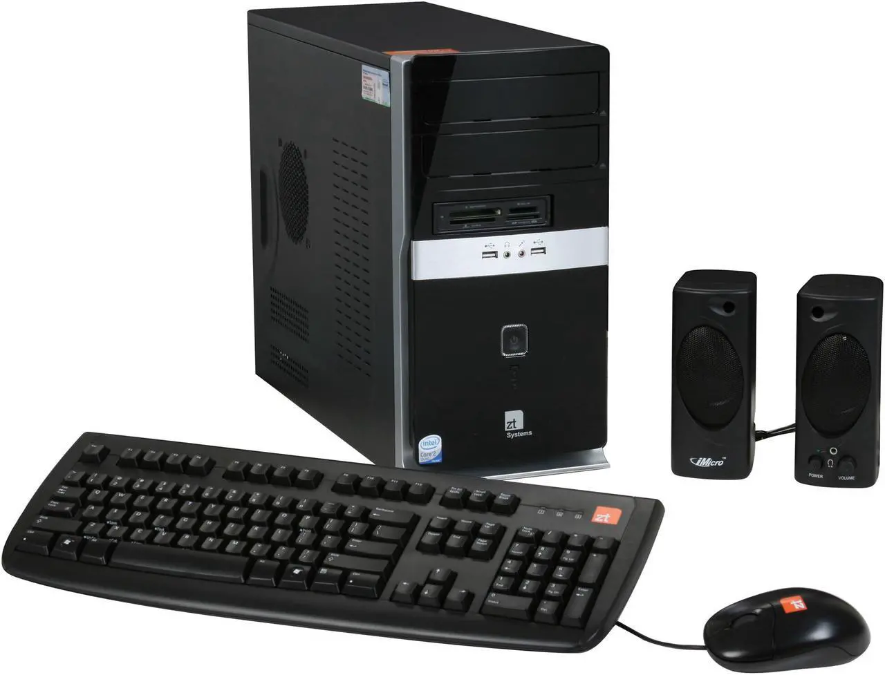 Main image of ZT Desktop PC Affinity 7310Mi-40 Intel Core 2 Quad Q8300 4GB DDR2 1TB HDD Intel GMA 3100 Windows Vista Home Premium 64-bit