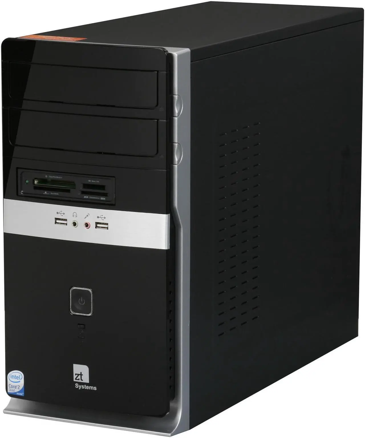 Alt view image 4 of 6 - ZT Desktop PC Affinity 7310Mi-40 Intel Core 2 Quad Q8300 4GB DDR2 1TB HDD Intel GMA 3100 Windows Vista Home Premium 64-bit