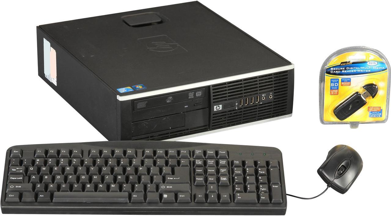 HP Desktop PC 6000 Pro Intel Core 2 Quad Q9500 8GB 1TB HDD Windows 7 Professional