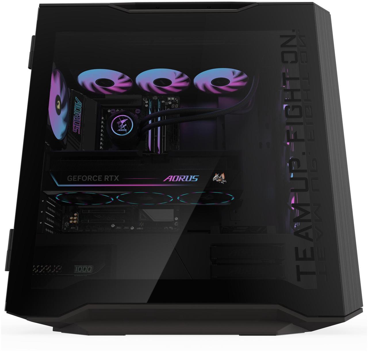 Alt view image 3 of 9 - GIGABYTE AORUS Gaming Desktop PC, AMD Ryzen 7 9800X3D, AORUS RTX 5090, 64GB DDR5 RAM, 2TB Gen5 NVMe SSD, Windows 11 Home, AORUS SUPREME 5 AS5A7N9-5000