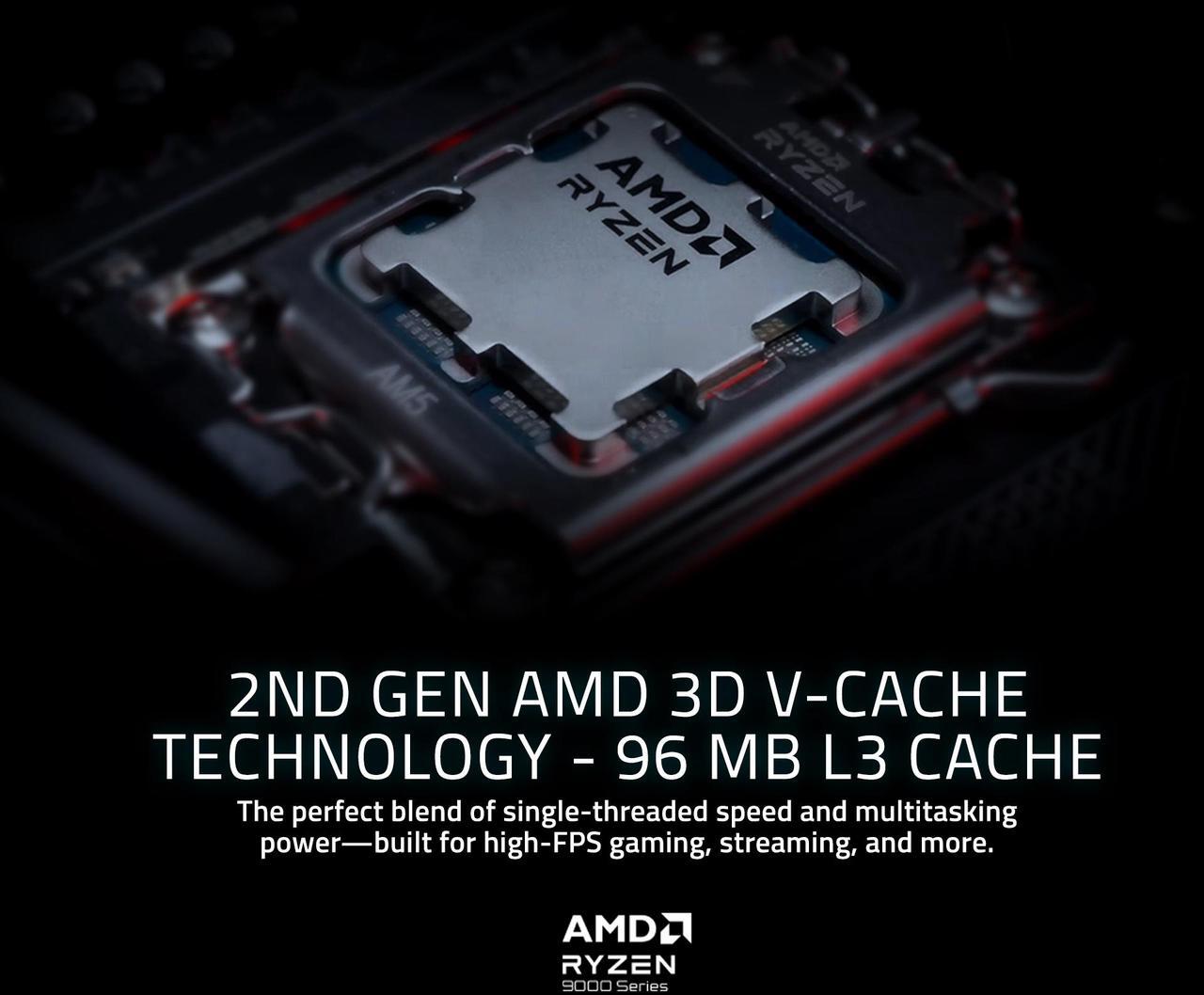 Alt view image 5 of 9 - GIGABYTE AORUS Gaming Desktop PC, AMD Ryzen 7 9800X3D, AORUS RTX 5090, 64GB DDR5 RAM, 2TB Gen5 NVMe SSD, Windows 11 Home, AORUS SUPREME 5 AS5A7N9-5000