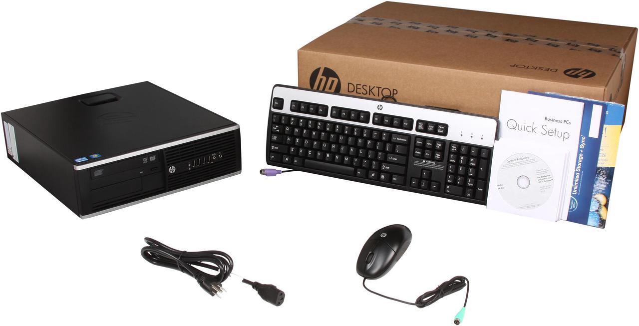 Alt view image 8 of 8 - HP Compaq Desktop PC 8200 Elite (C1C75UT#ABA) Intel Core i7-2600 4GB DDR3 500GB HDD Intel HD Graphics 2000 Windows 7 Professional 64-Bit