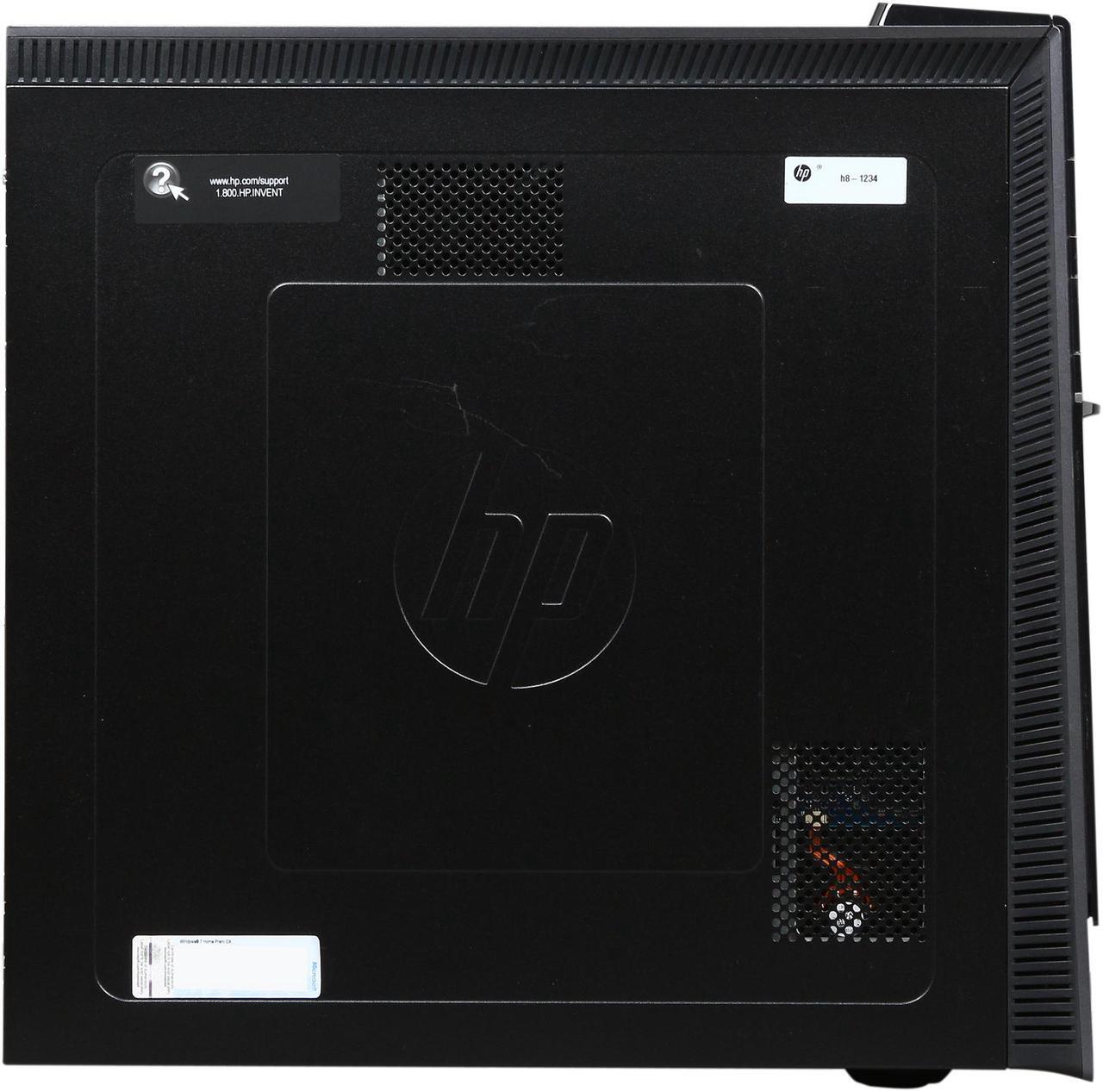 Alt view image 4 of 10 - HP Desktop PC Pavilion HPE h8-1234 AMD FX-Series FX-6120 10GB DDR3 AMD Radeon HD 7450 Windows 7 Home Premium 64-Bit
