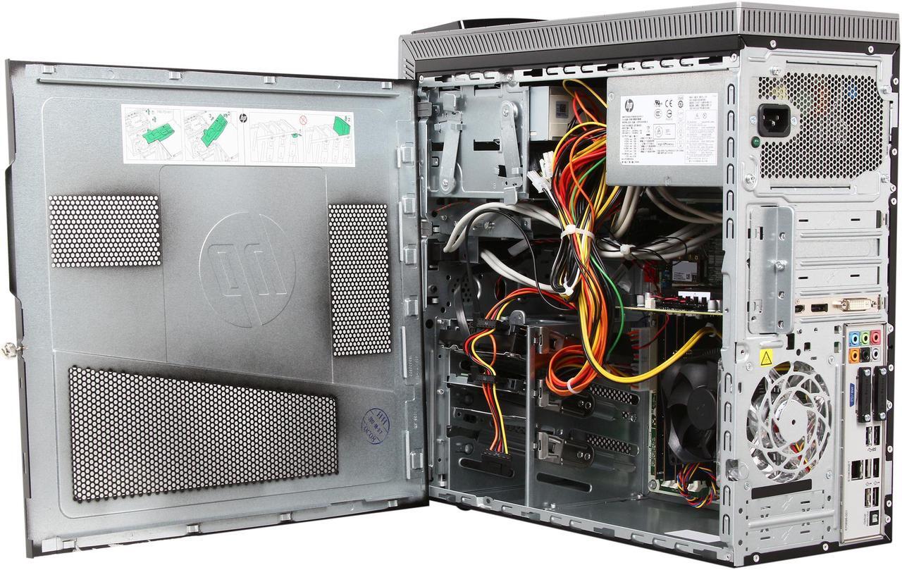 Alt view image 6 of 10 - HP Desktop PC ENVY Phoenix H9-1350 (H3Z63AA#ABA) Intel Core i7-3770 12GB DDR3 2TB HDD + 16GB SSD HDD AMD Radeon HD 7670 Windows 8
