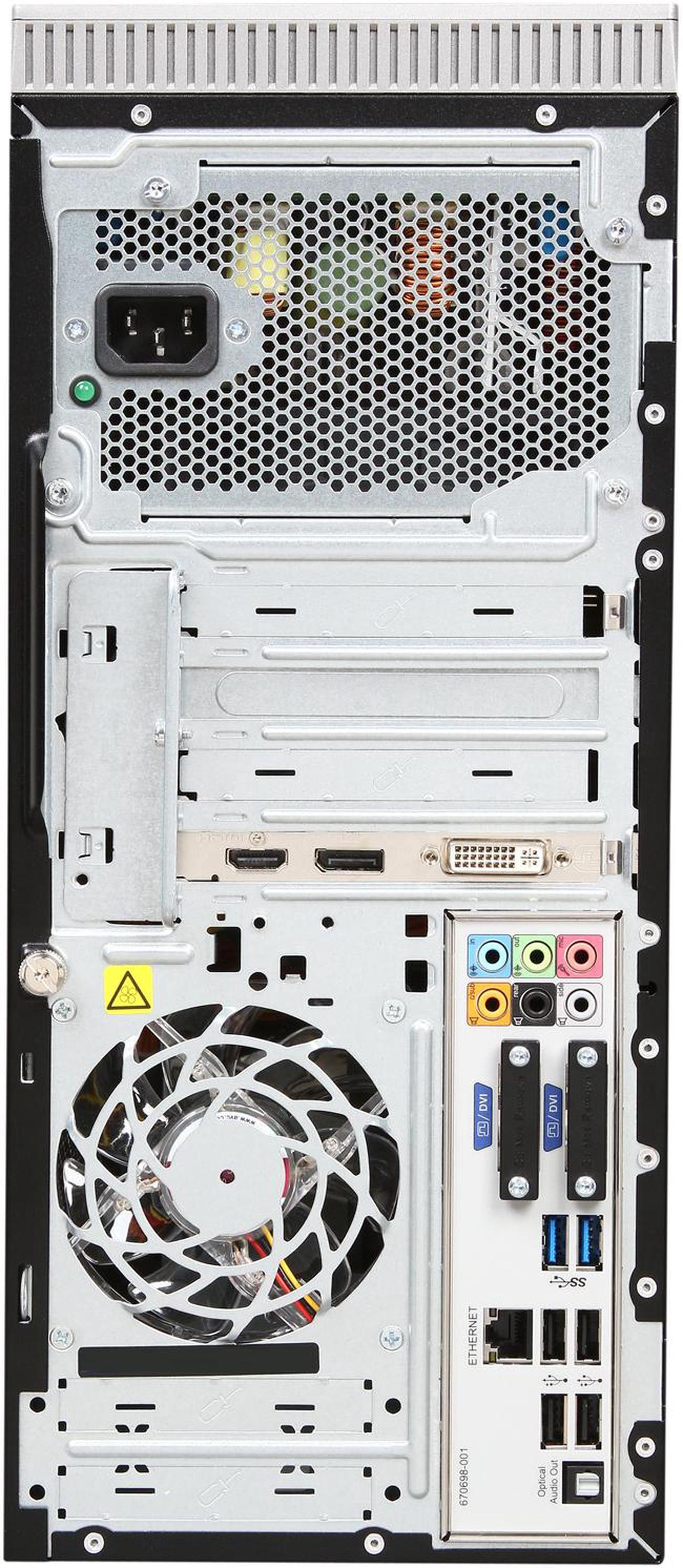 Alt view image 9 of 10 - HP Desktop PC ENVY Phoenix H9-1350 (H3Z63AA#ABA) Intel Core i7-3770 12GB DDR3 2TB HDD + 16GB SSD HDD AMD Radeon HD 7670 Windows 8