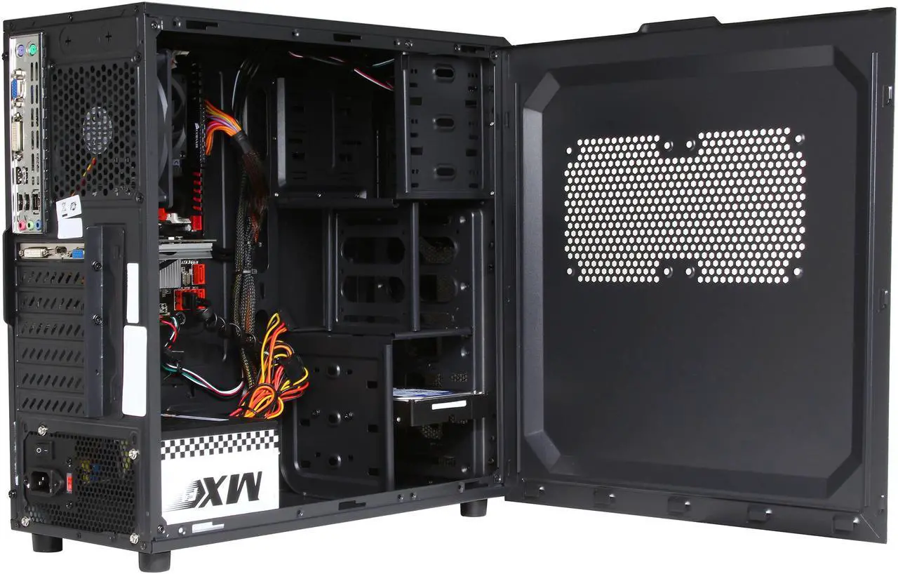 Alt view image 5 of 9 - Avatar Desktop PC Gaming FX 6364OC AMD FX-Series FX-6100 4GB DDR3 500GB HDD AMD Radeon HD 6450 Windows 8.1 64-bit