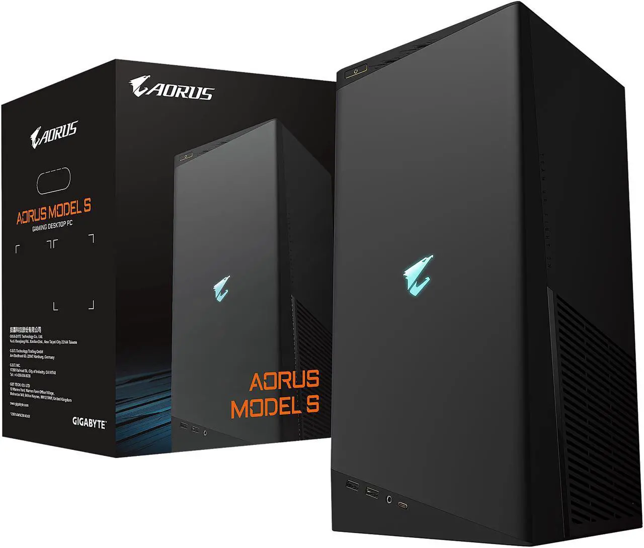 Alt view image 5 of 6 - AORUS MODEL S Gaming PC Computer Desktop (Intel i9-11900K, NVIDIA GeForce RTX 3080 10GB GDDR6X, 32GB DDR4 RAM, 3TB M.2 SSD) - GB-AMSI9N8I-2051