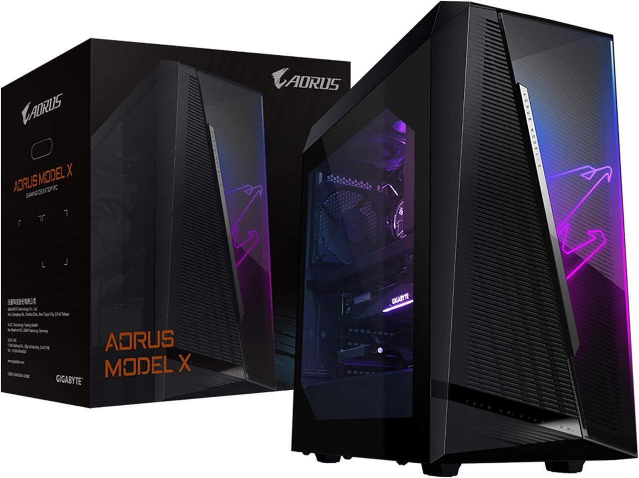 Alt view image 6 of 7 - AORUS MODEL X Gaming PC Computer Desktop (Intel i9-12900K, NVIDIA GeForce RTX 3080 GDDR6X 10GB, 32GB DDR5 RAM, 2TB M.2 SSD) - AMXI9N8A-2171